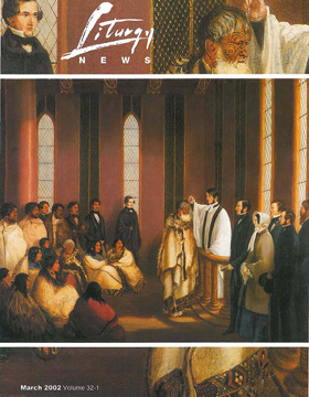 Liturgy News March 2002 cover image